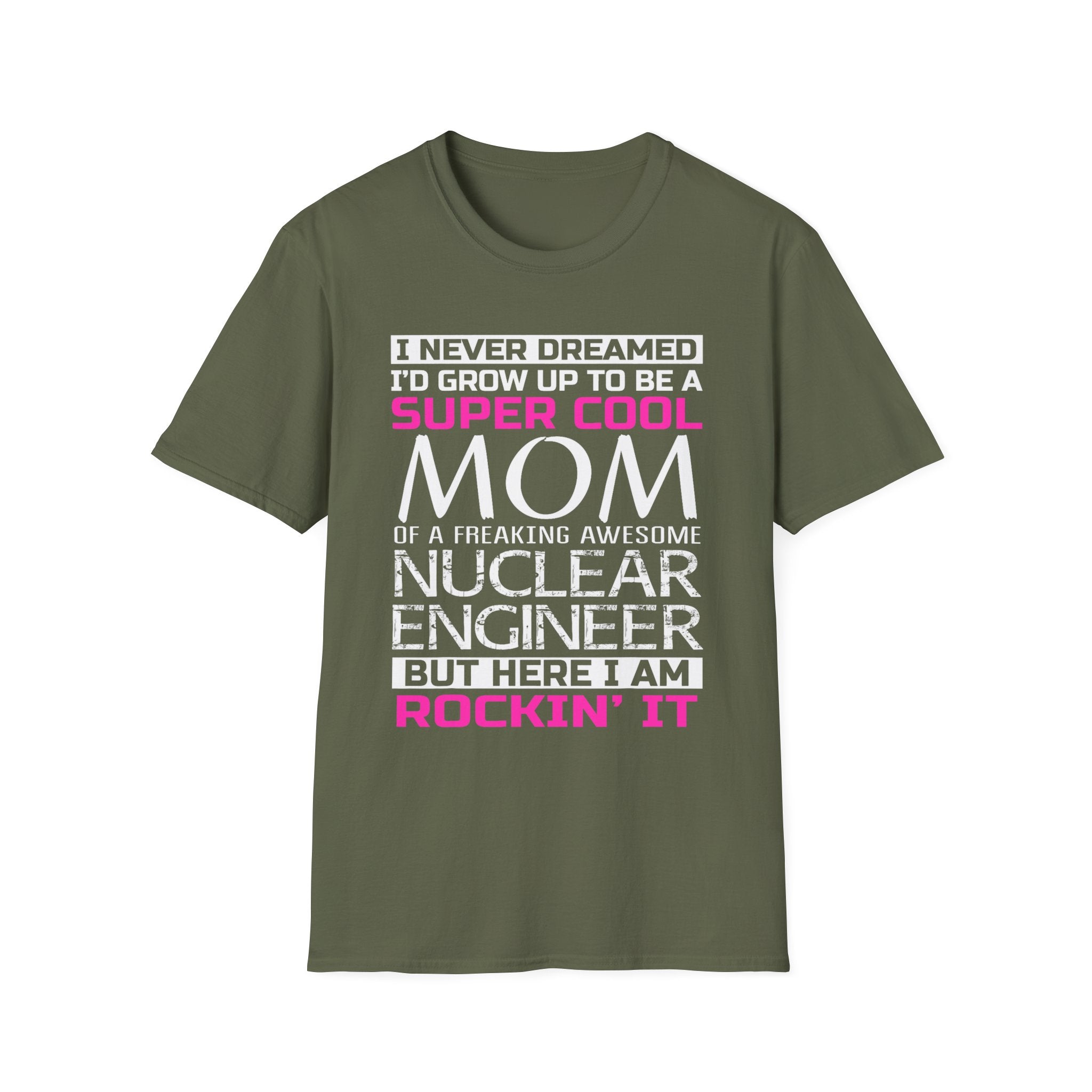 Super Cool Nuclear Engineer Mom T-Shirt